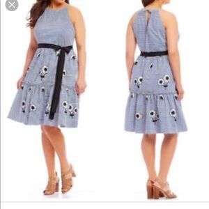 Eliza J fit and flair dress size 10